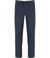 SP732 Spasso Faded Linen Trousers Washed Navy colour image